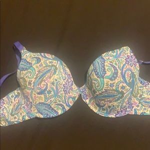 Soma memorable full coverage paisley bra